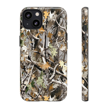 Camouflage Tree Hunting Tough Phone Case