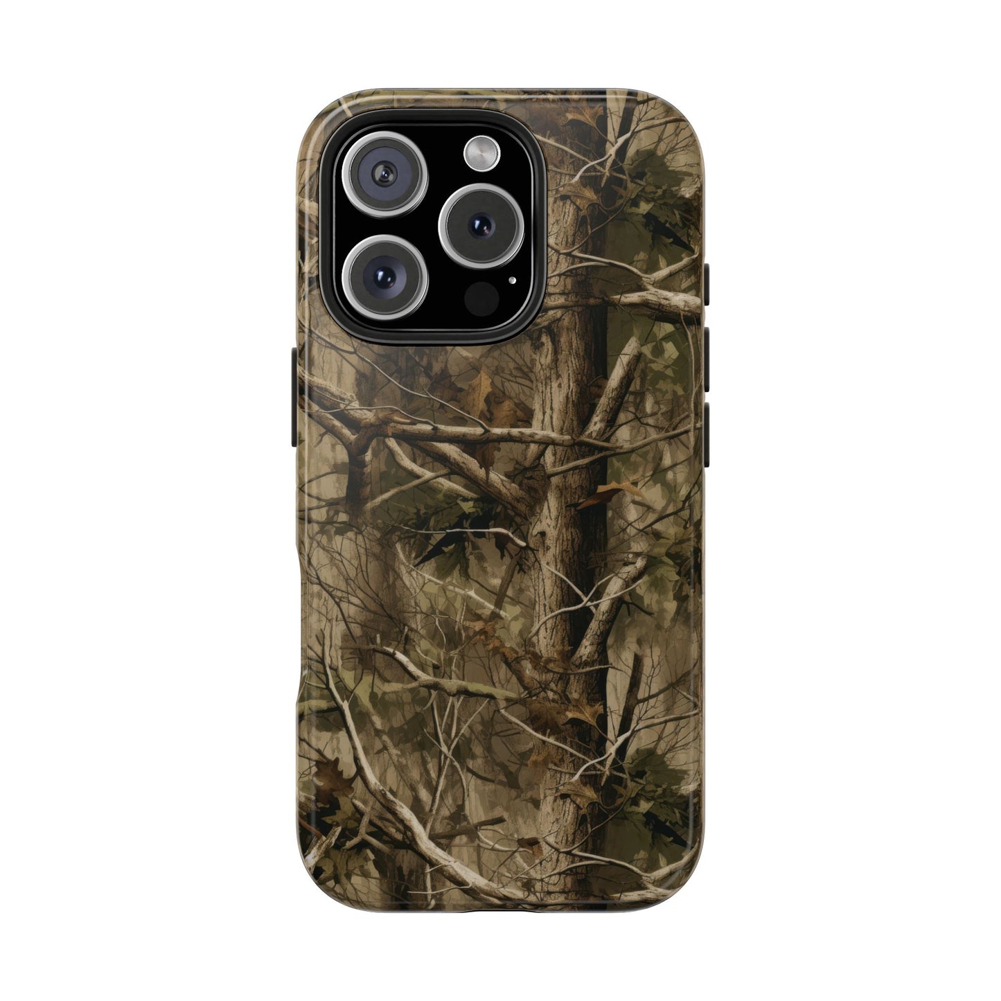 TREE CAMO TOUGH PHONE CASE