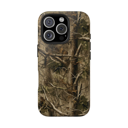 TREE CAMO TOUGH PHONE CASE