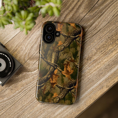 TREE CAMO HUNTING TOUGH PHONE CASE