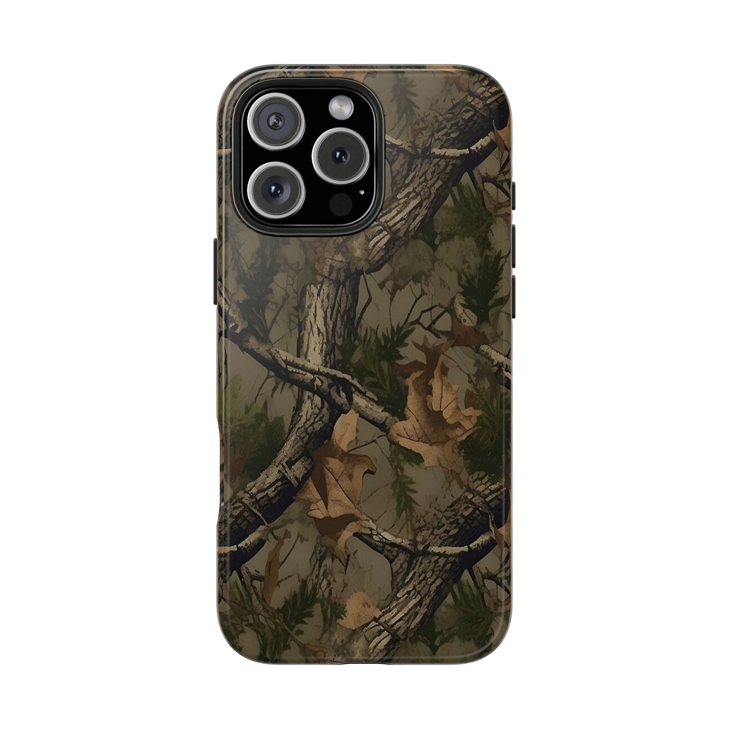 Camouflage Tree Pattern Tough Phone Case