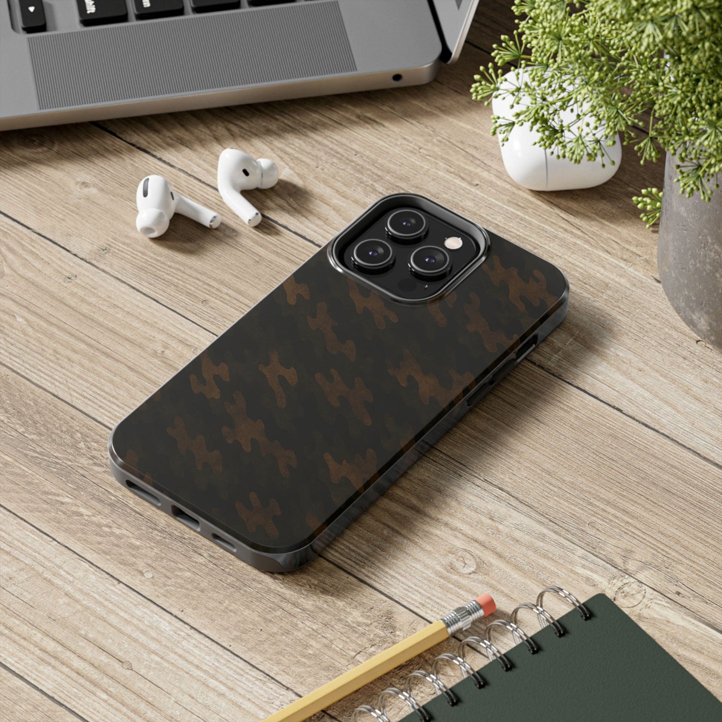 RETRO CAMO TOUGH PHONE CASE