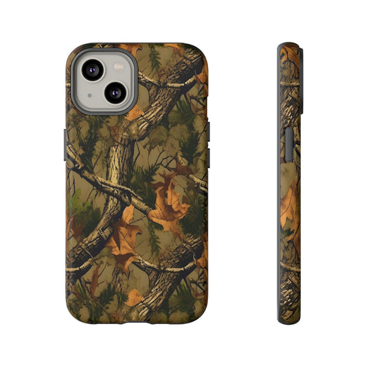 TREE CAMO HUNTING TOUGH PHONE CASE
