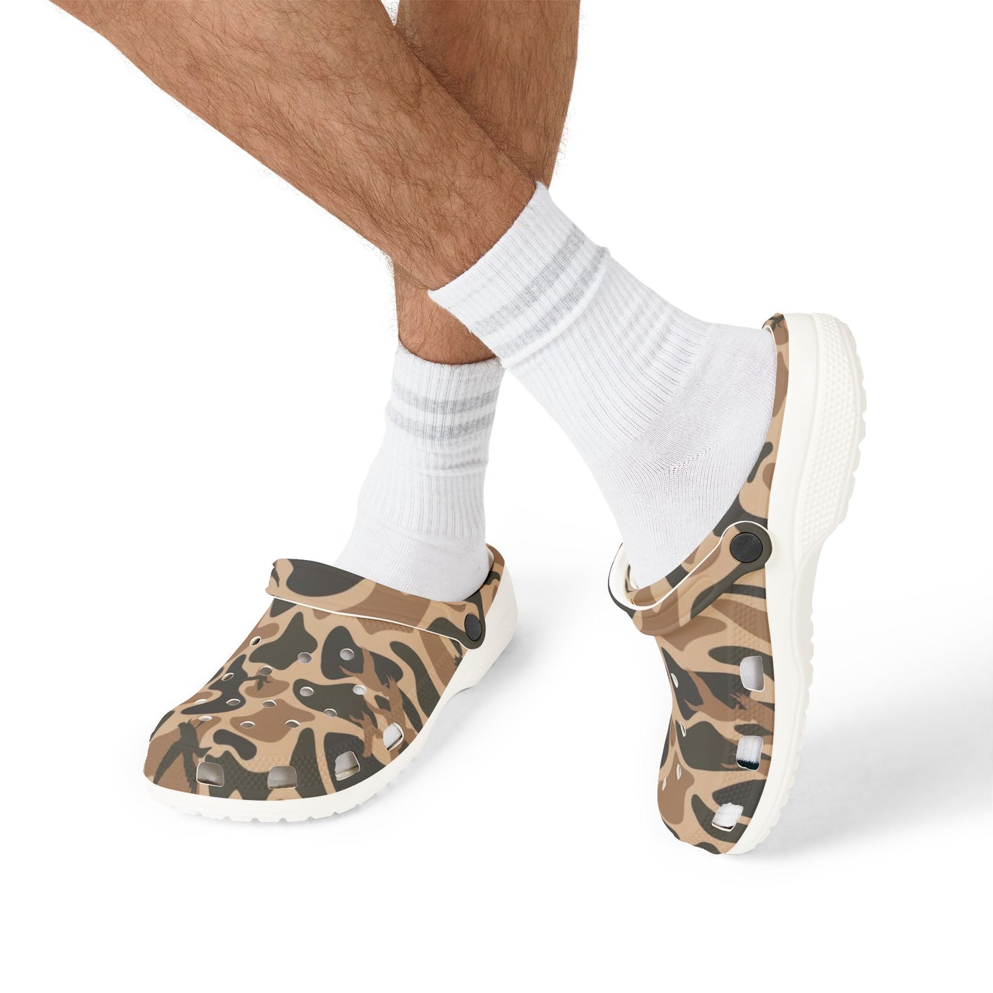 Old School Camo EVA Foam Slip-On Shoes
