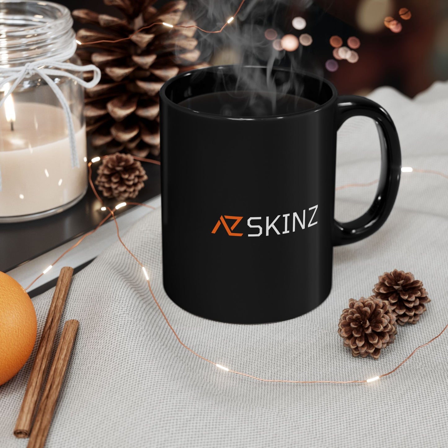 AZ SKINZ COFFEE BLACK MUG 110Z