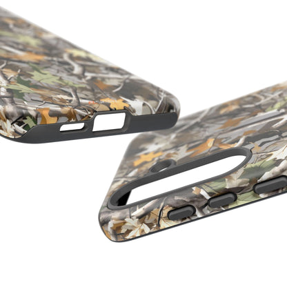 Camouflage Tree Hunting Tough Phone Case