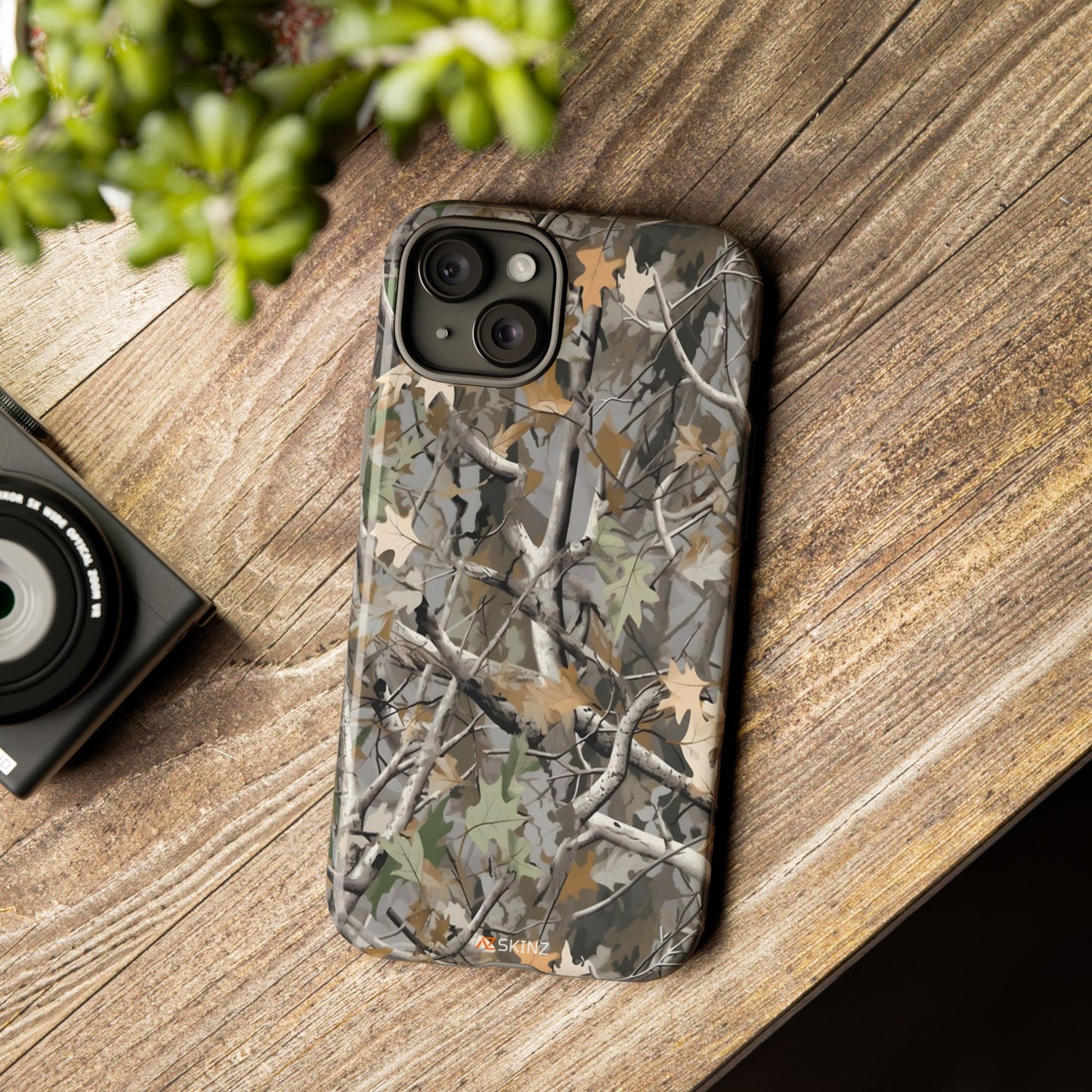 Tree Pattern Designs Tough Phone Case