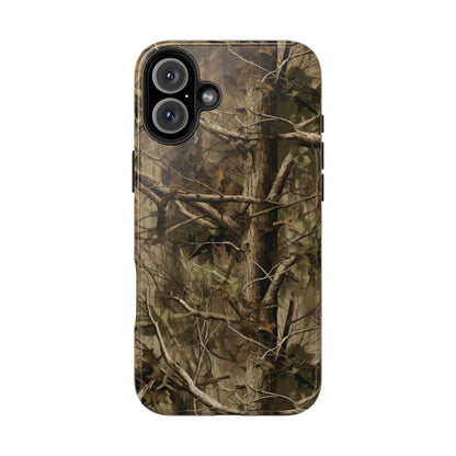 TREE CAMO TOUGH PHONE CASE
