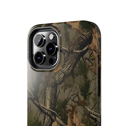 Camouflage Tree Pattern Tough Phone Case