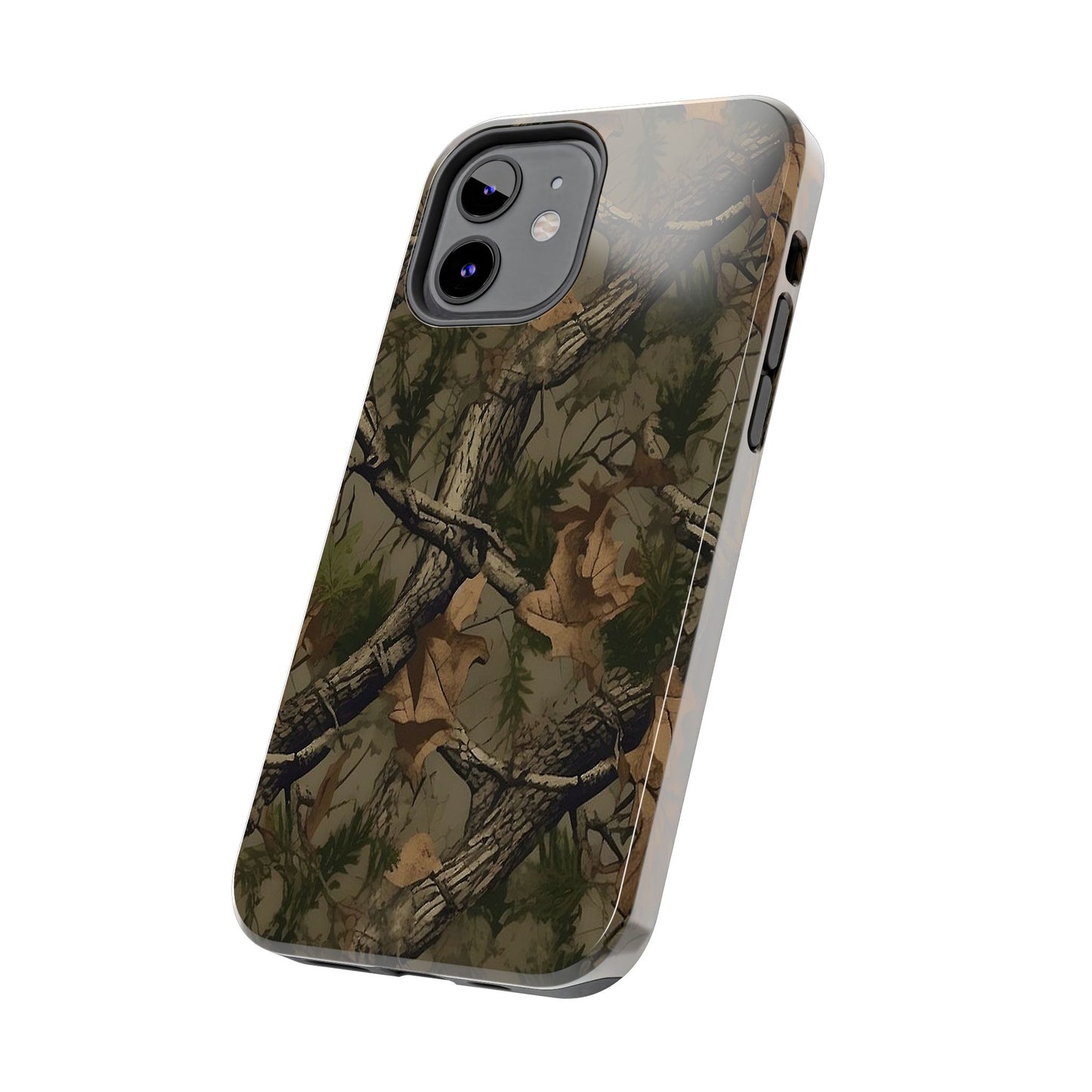 Camouflage Tree Pattern Tough Phone Case