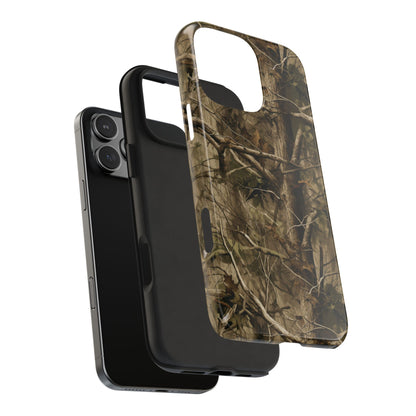 TREE CAMO TOUGH PHONE CASE