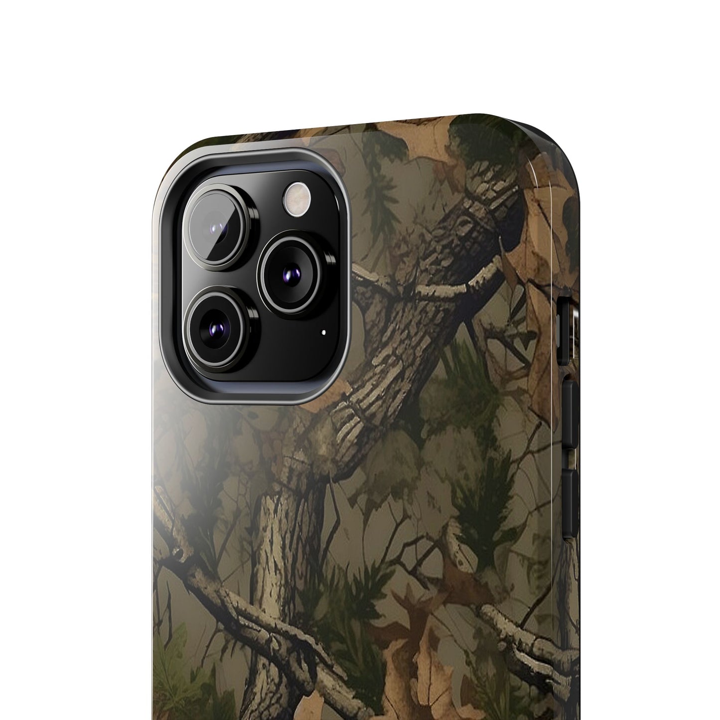 Camouflage Tree Pattern Tough Phone Case