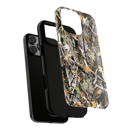 Camouflage Tree Hunting Tough Phone Case