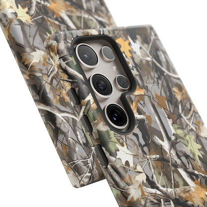 Camouflage Tree Hunting Tough Phone Case