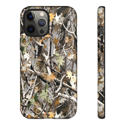 Camouflage Tree Hunting Tough Phone Case