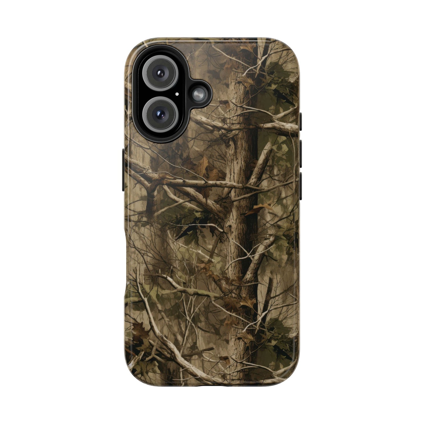 TREE CAMO TOUGH PHONE CASE