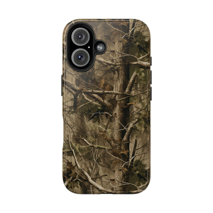 TREE CAMO TOUGH PHONE CASE