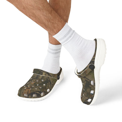 Camouflage Tree Pattern EVA Foam Rubber Shoes