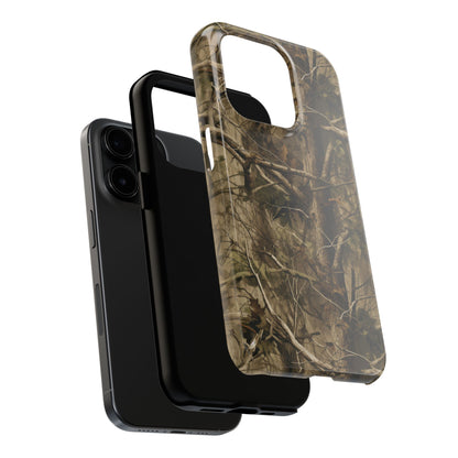 TREE CAMO TOUGH PHONE CASE