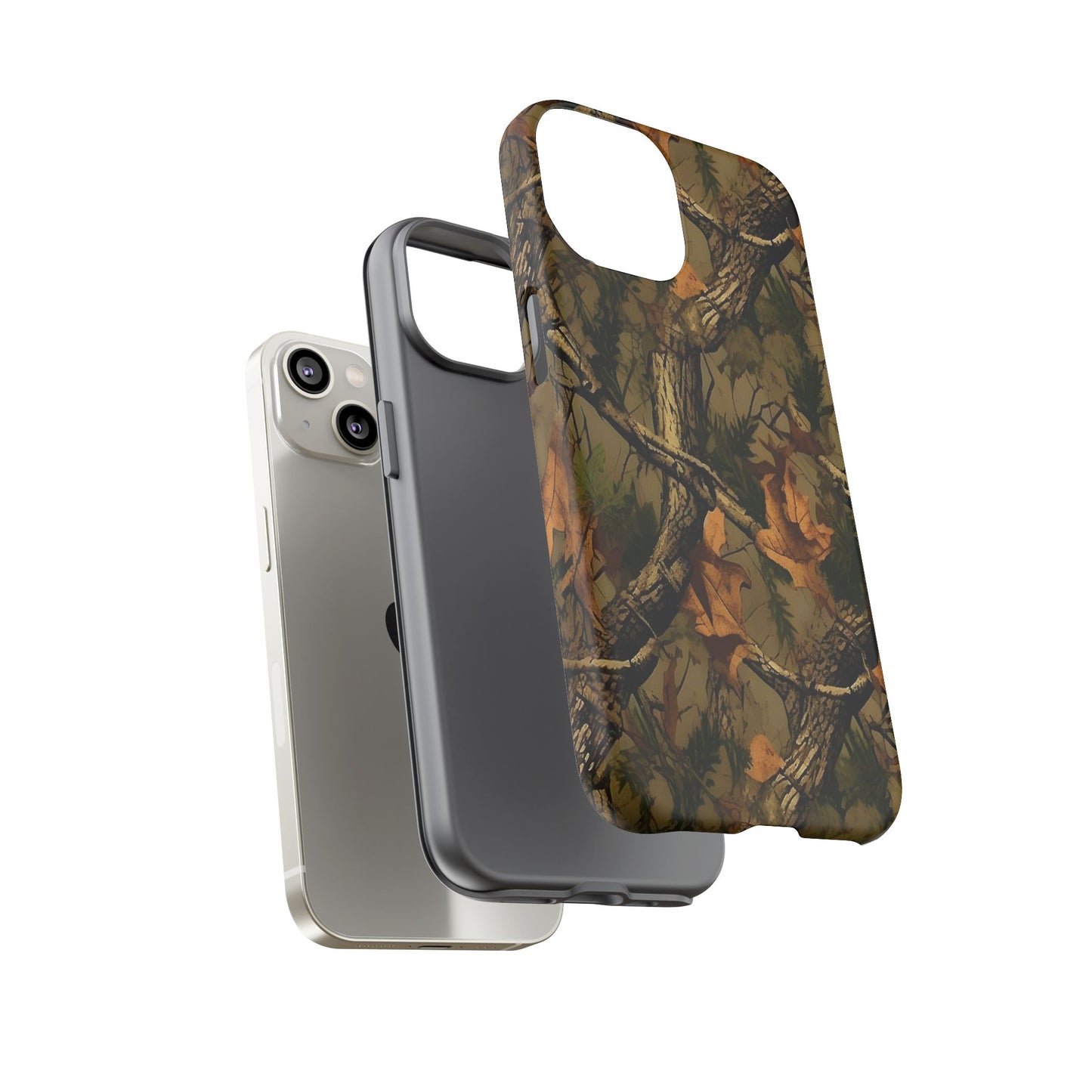 TREE CAMO HUNTING TOUGH PHONE CASE