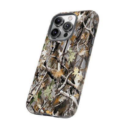 Camouflage Tree Hunting Tough Phone Case
