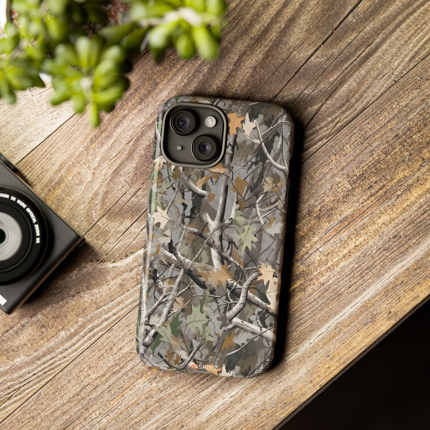 Tree Pattern Designs Tough Phone Case