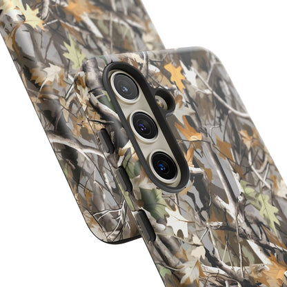 Camouflage Tree Hunting Tough Phone Case