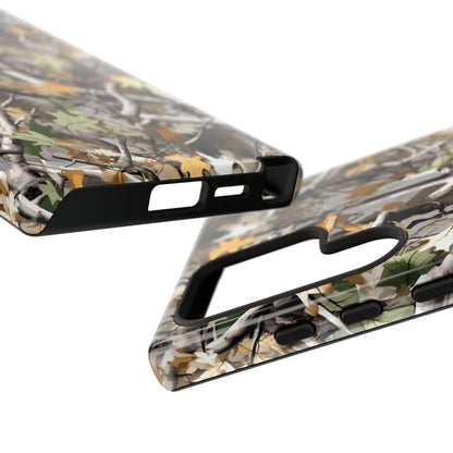 Camouflage Tree Hunting Tough Phone Case