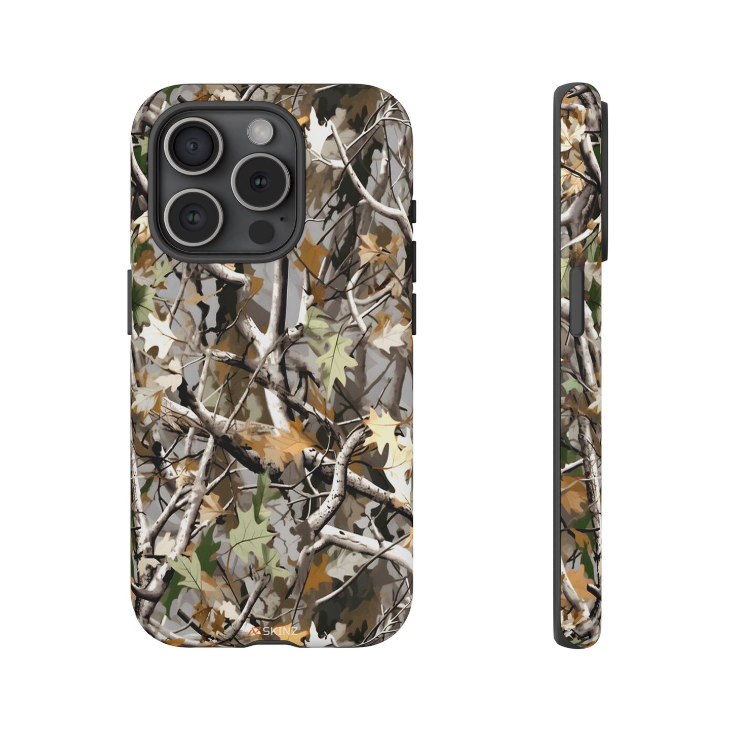 Camouflage Tree Hunting Tough Phone Case