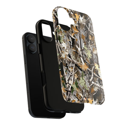 Camouflage Tree Hunting Tough Phone Case
