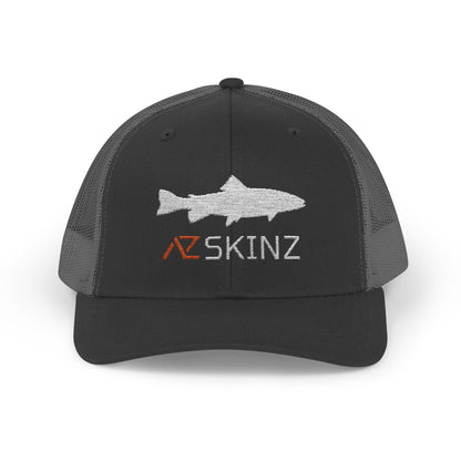 Mountain Trout Flat Brim Trucker Cap
