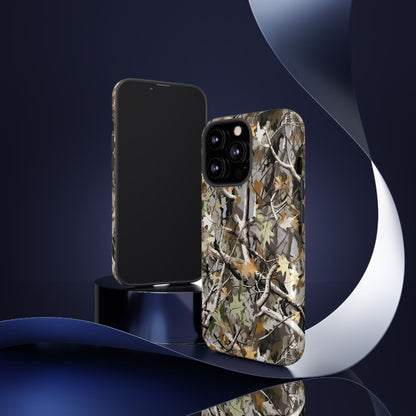 Camouflage Tree Hunting Tough Phone Case