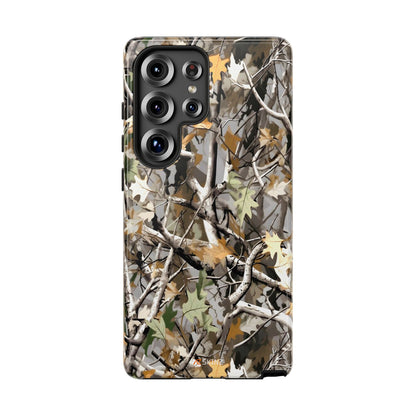 Camouflage Tree Hunting Tough Phone Case