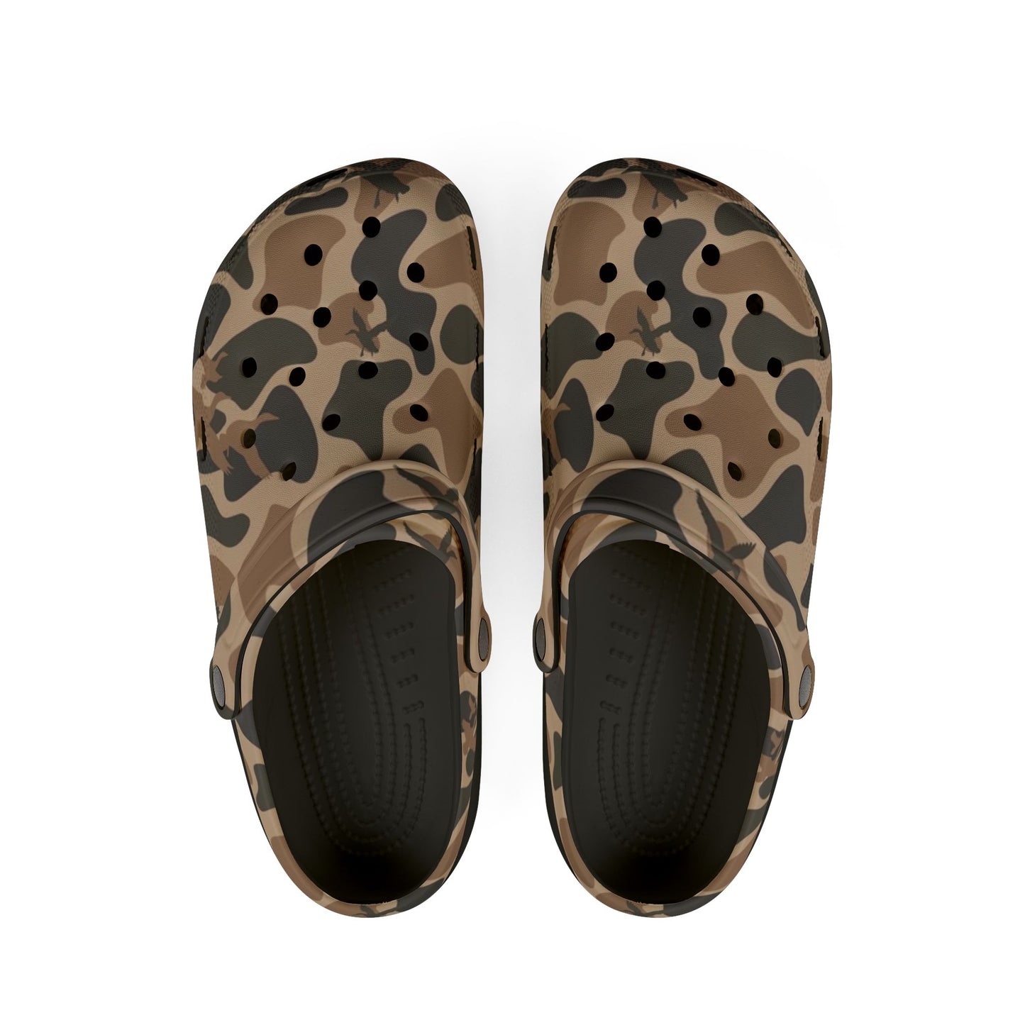 Old School Camo EVA Foam Slip-On Shoes