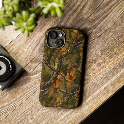 TREE CAMO HUNTING TOUGH PHONE CASE