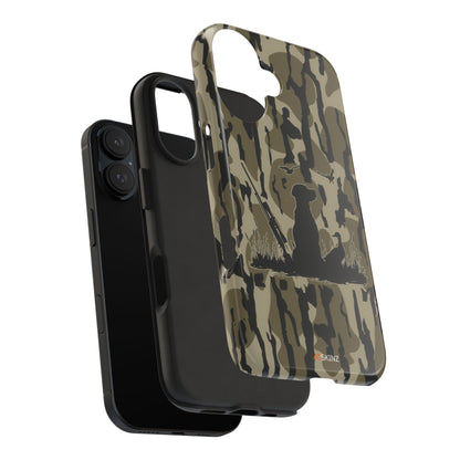 VINTAGE DUCK HUNTING CAMO TOUGH PHONE CASE – DOG HUNTER GIFT