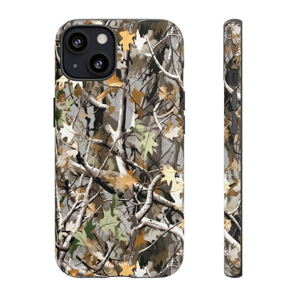 Camouflage Tree Hunting Tough Phone Case