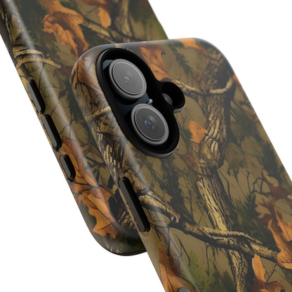 TREE CAMO HUNTING TOUGH PHONE CASE
