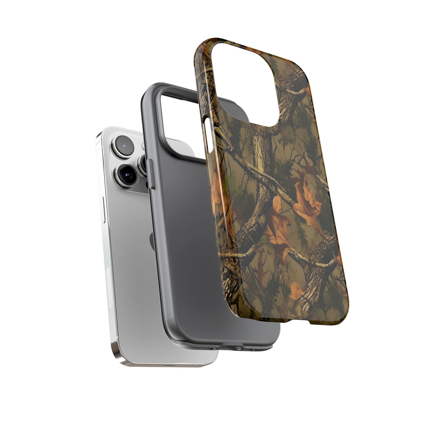TREE CAMO HUNTING TOUGH PHONE CASE