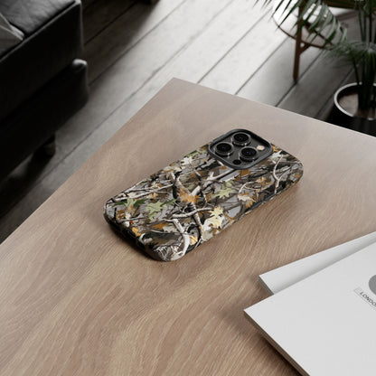 Camouflage Tree Hunting Tough Phone Case