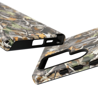 Camouflage Tree Hunting Tough Phone Case