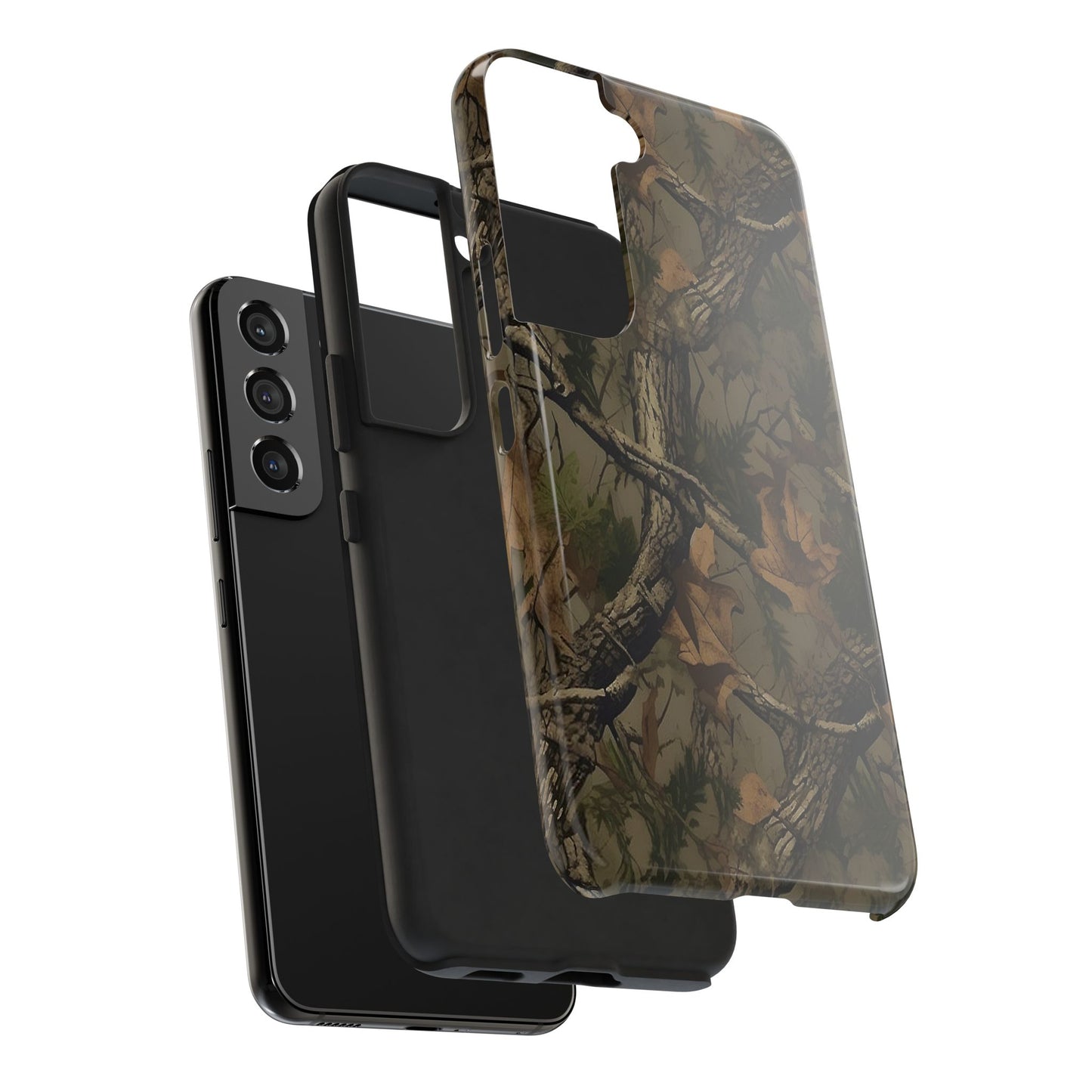 Camouflage Tree Pattern Tough Phone Case