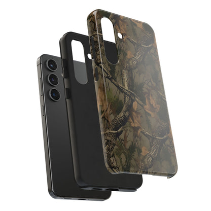 Camouflage Tree Pattern Tough Phone Case