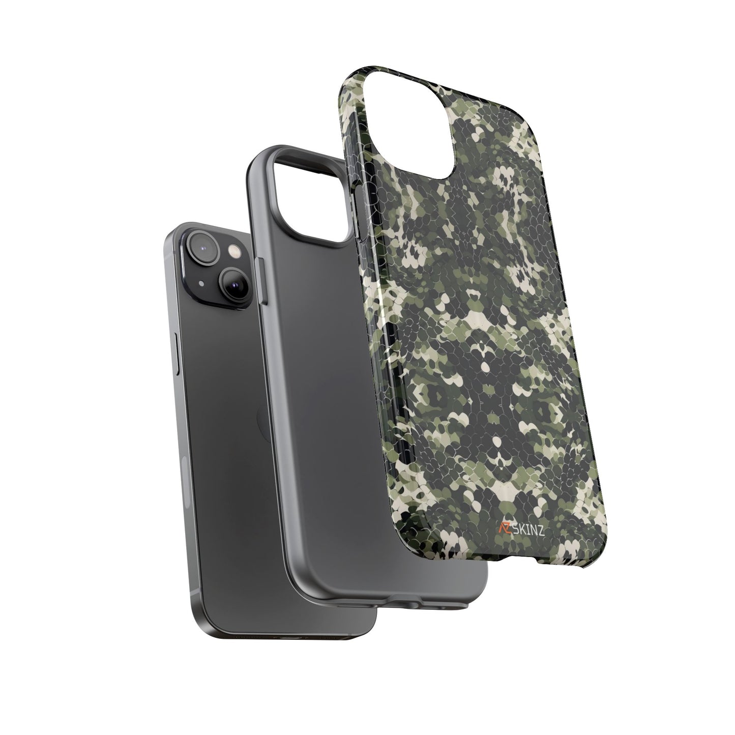 seamless camo tough phone case