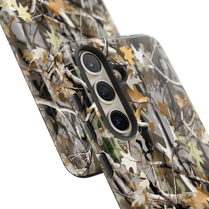 Camouflage Tree Hunting Tough Phone Case