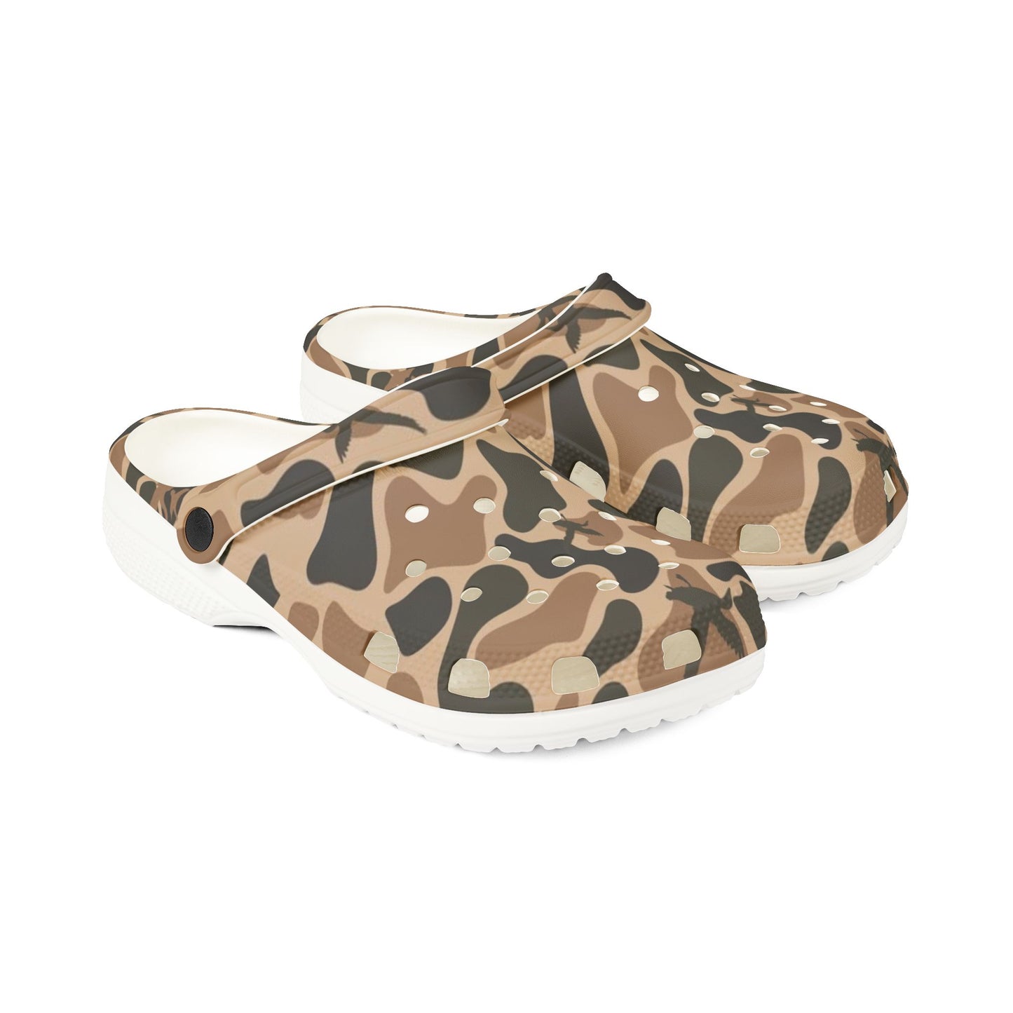 Old School Camo EVA Foam Slip-On Shoes