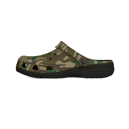 Wicked Camo Tree EVA Foam Rubber Shoes,
