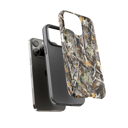 Camouflage Tree Hunting Tough Phone Case