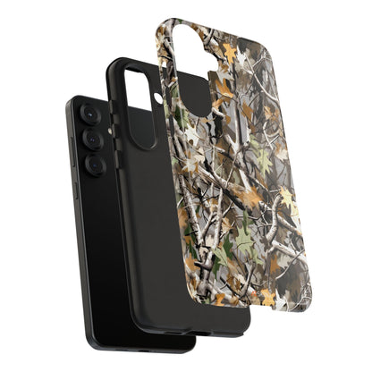 Camouflage Tree Hunting Tough Phone Case