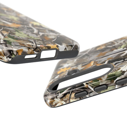 Camouflage Tree Hunting Tough Phone Case